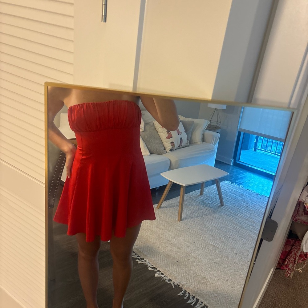Hello Molly Red Mini Dress